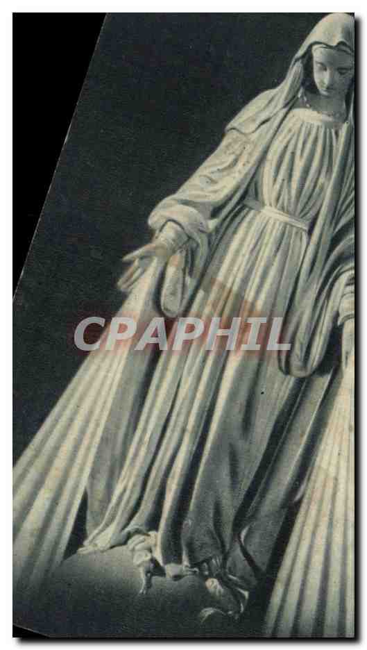 Statue de Notre-Dame de la Médaille Miraculeuse — reproduction par Les Filles de la Charité, 140, rue du Bac, Paris
