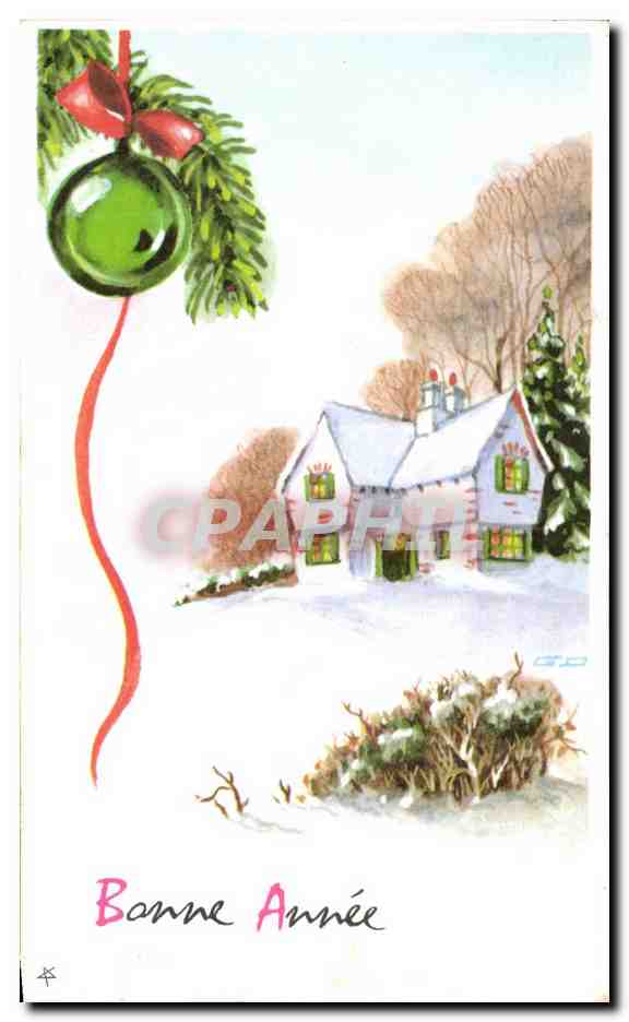 CPA Fantaisie Bonne Annee