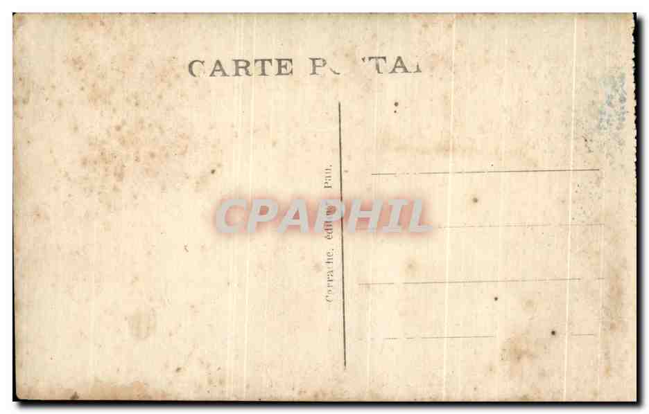 Pau — La Fontaine de la rue Fonteneure — œuvre de M. Gabard, don de M. Letapic — Verso