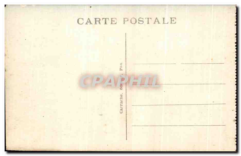 Pau - L'Église St-Martin et Hôtel Gassion — C.C. - 16 — Verso
