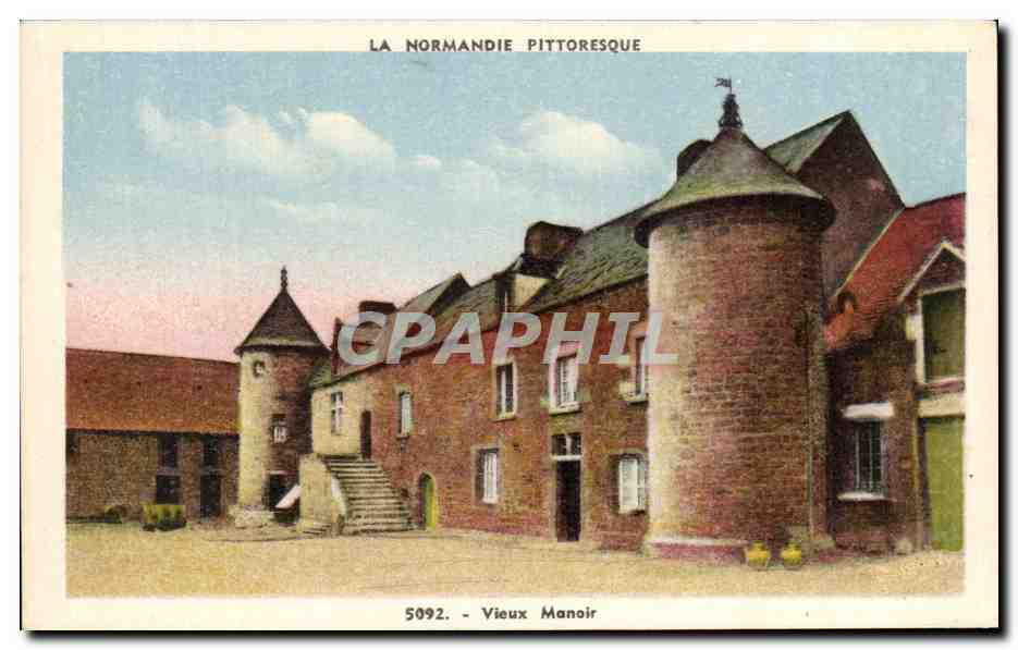 CPA La Normandie Pittoresque Vieux manoir 