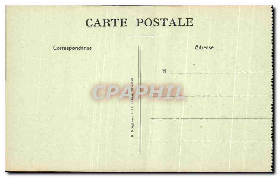 Chemin des Dames — CRAONNE — Le plateau de Californie pris de l'Église — Reverso