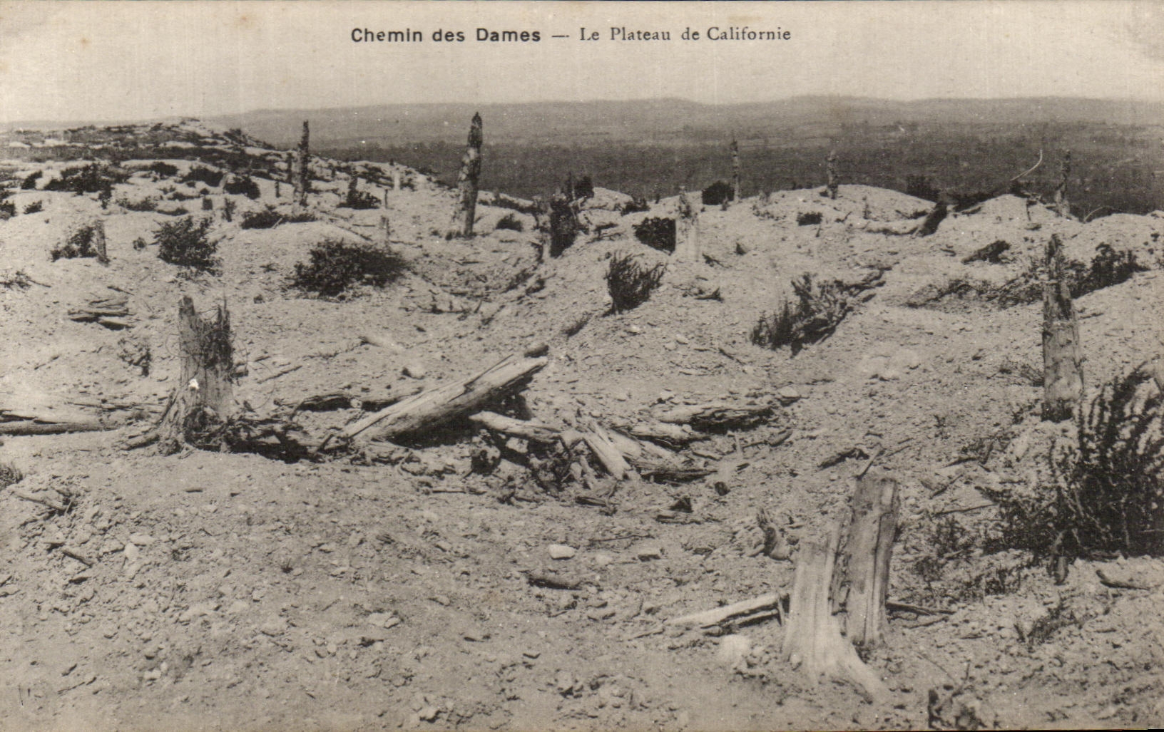 Chemin des Dames — Le Plateau de Californie — B. Nougardide et H. Peltier, Soissons
