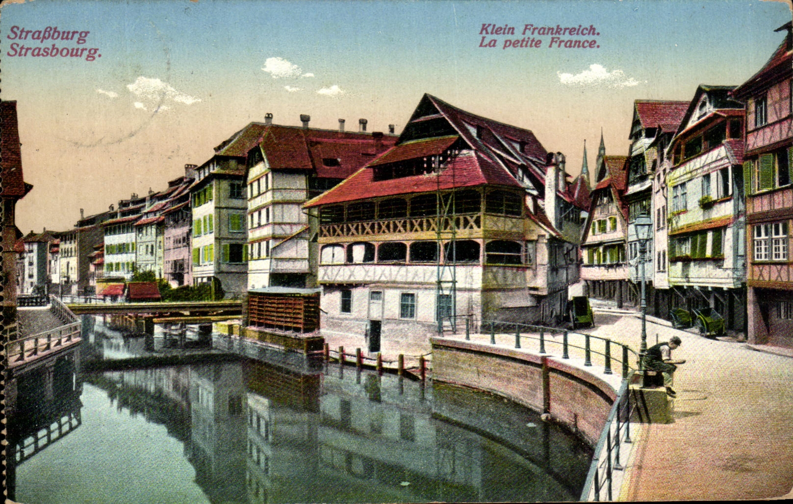 CPA Klein Frankreich La Petite France