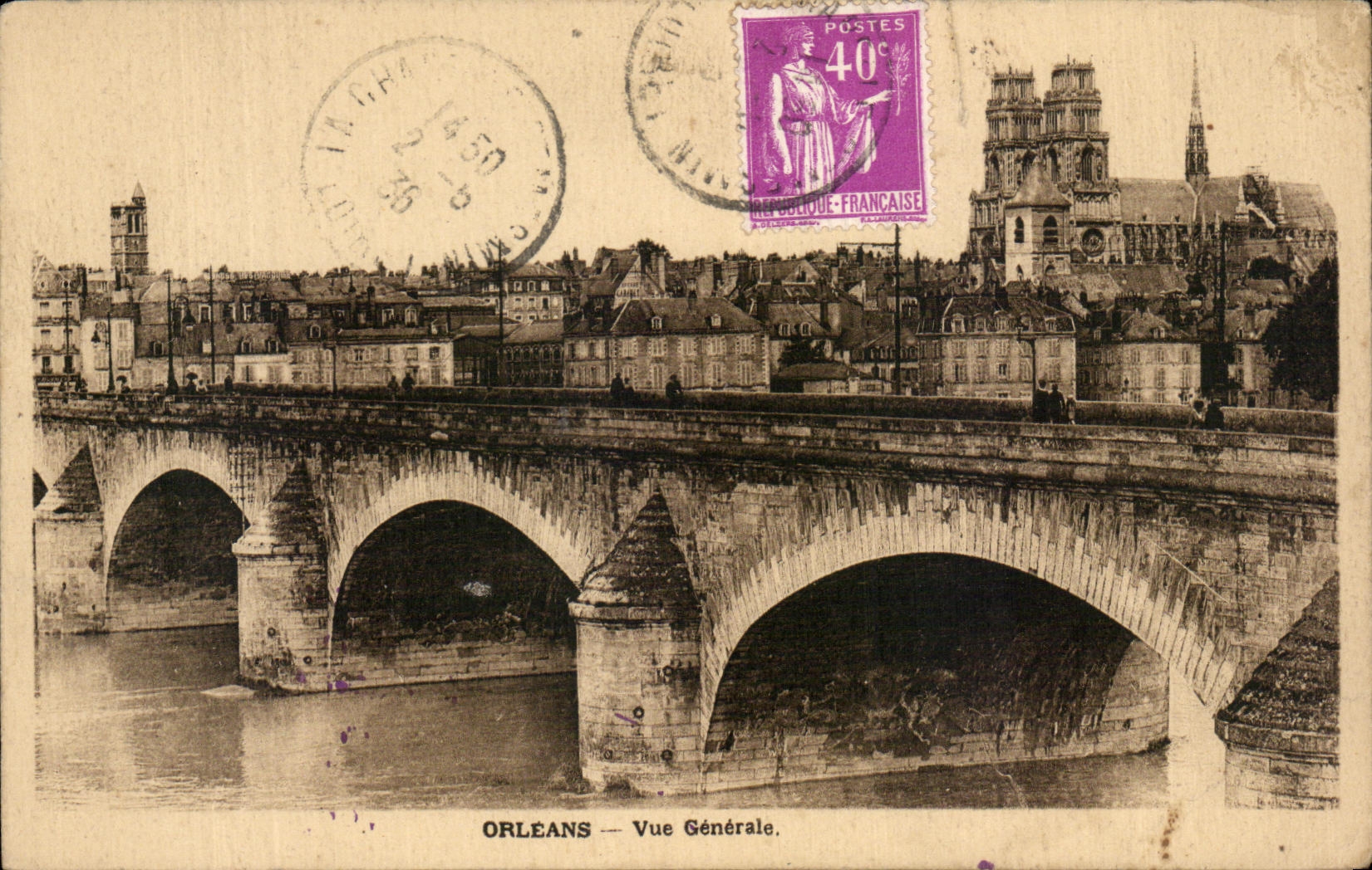 CPA Orleans Vue Generale
