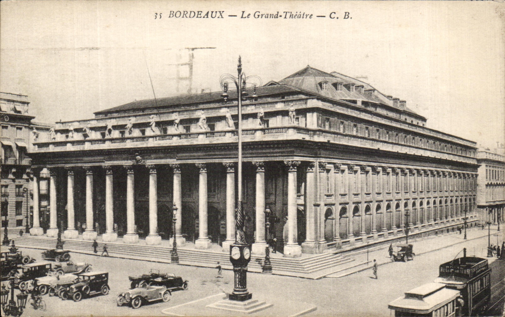 CPA Bordeaux Le Grand Theatre