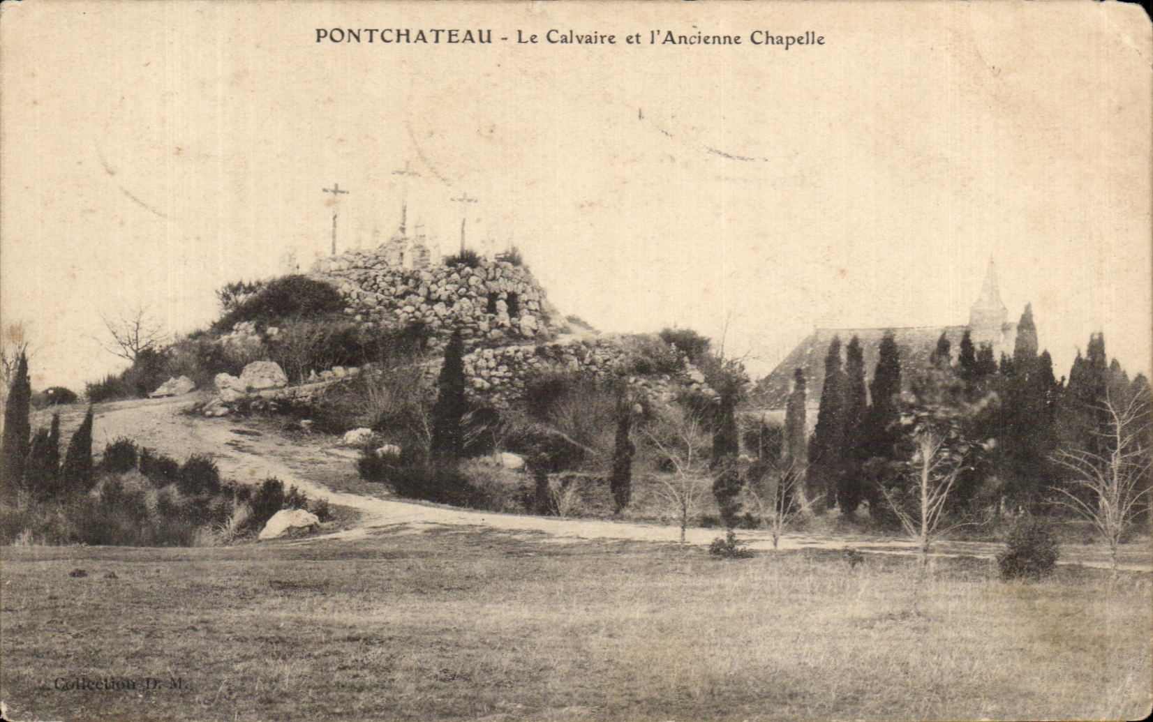 CPA Pontchateau Le Calvaire et l'Ancienne Chapelle