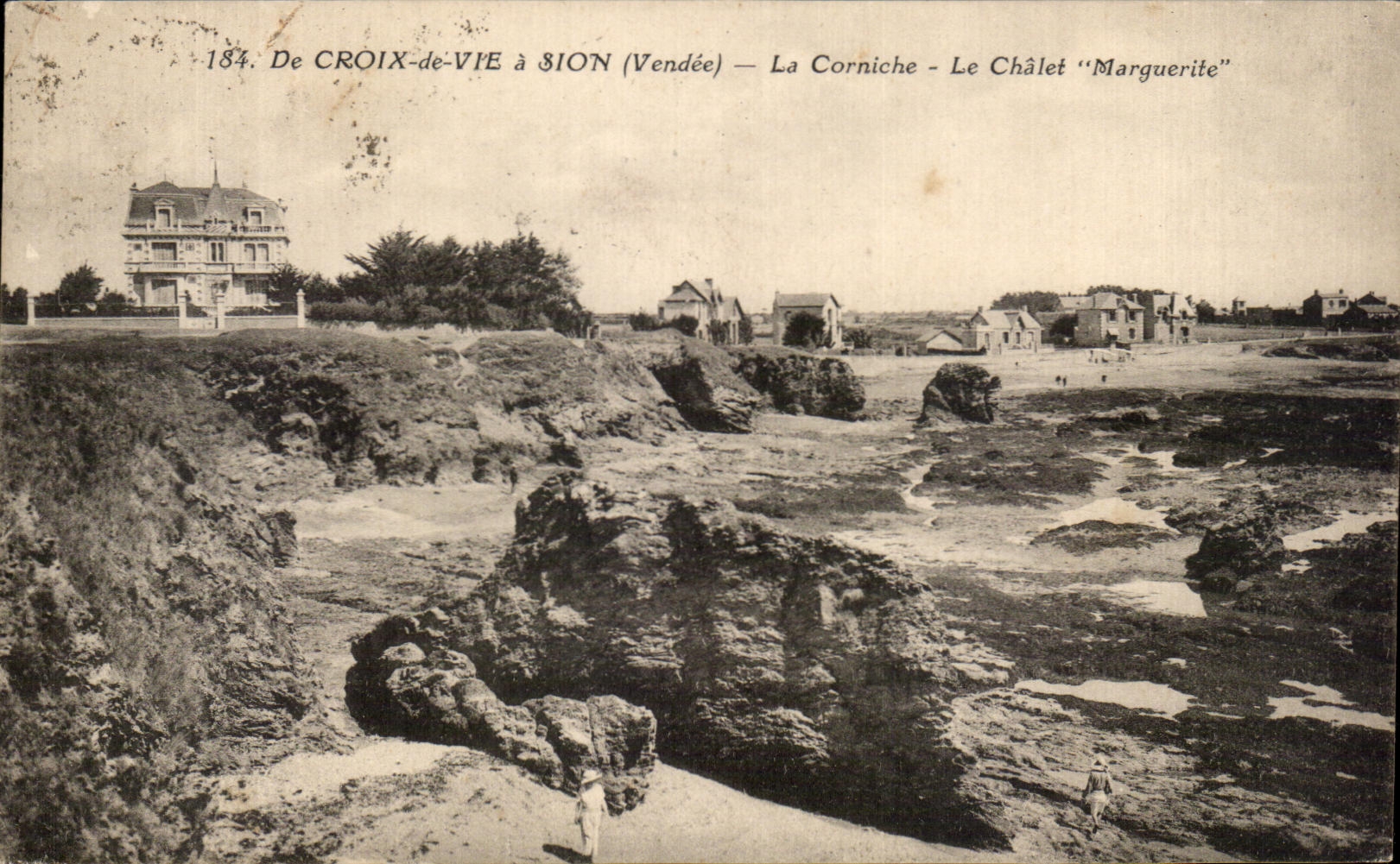 CPA Croix de Vie Sion la Corniche le Chalet Marguerite