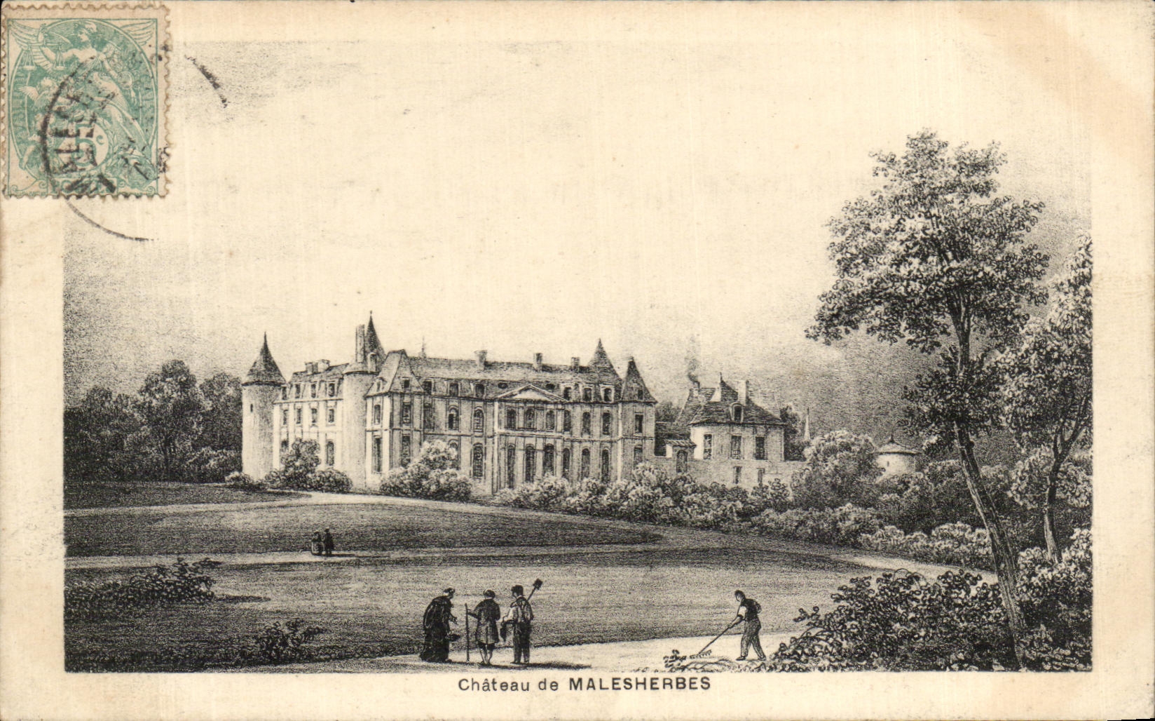 CPA Chateau de Malesherbes
