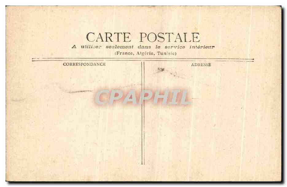 CPA Monaco Principaute — Verso