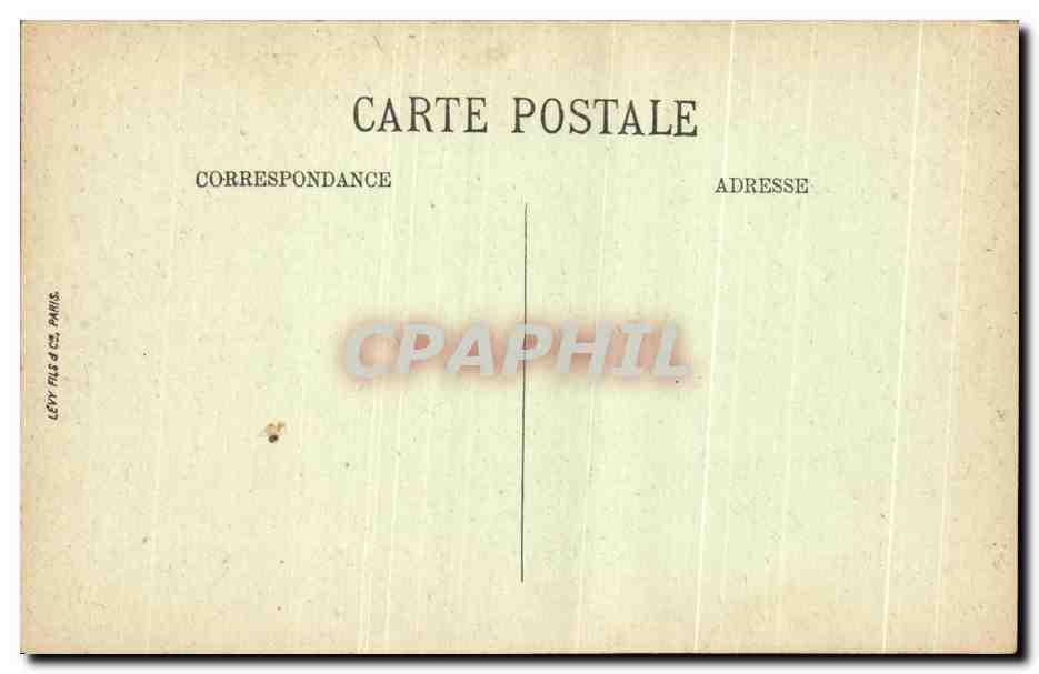 CPA Langeais L'Eglise Abside — Verso