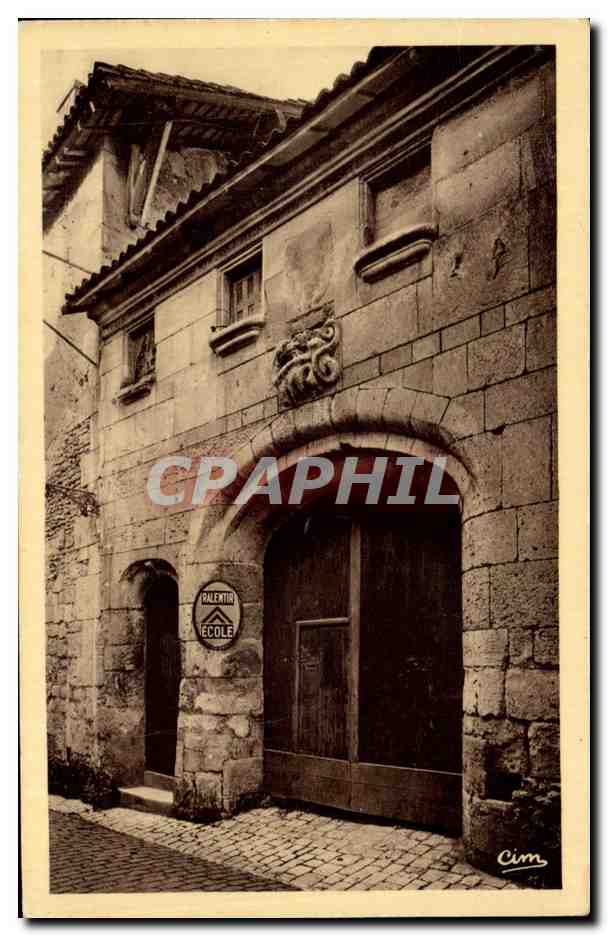 Cognac — Maison de la Nourrice de François 1er — Héliogravure Cimier Macon