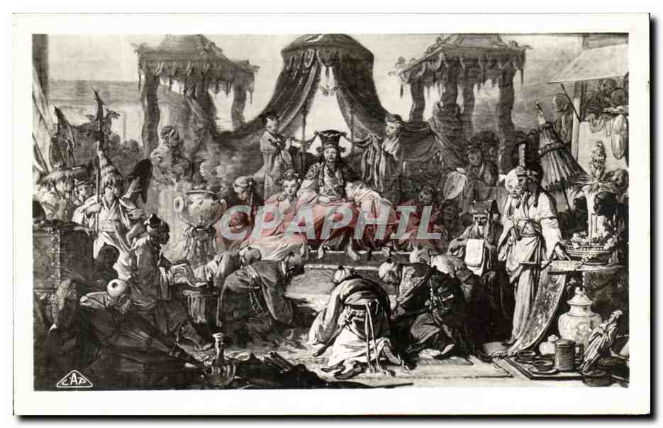 Audience de l'Empereur de Chine — Musée de Besançon — A. P. Strasbourg