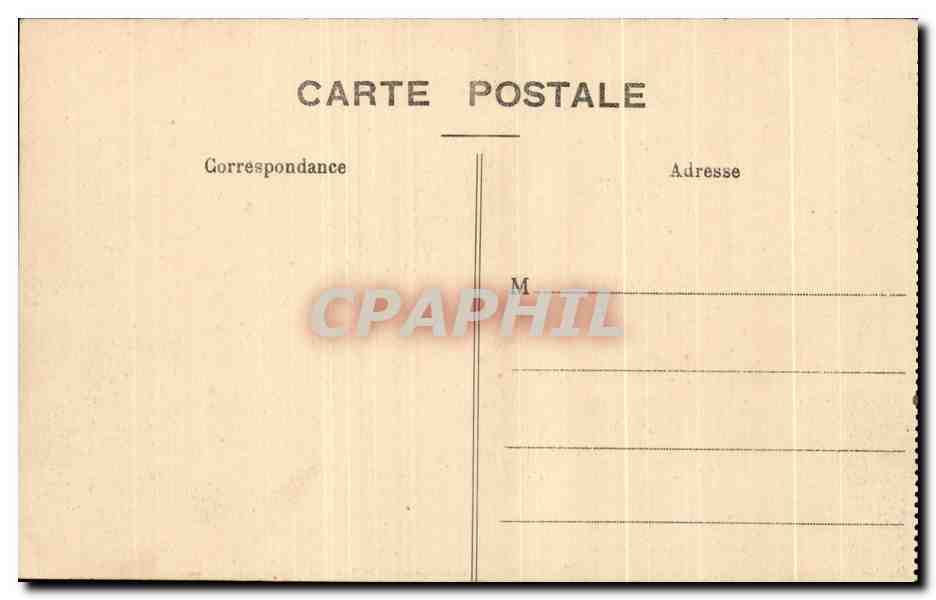 CPA Saint Etienne Restitution par M de la Tour Varan ancien bibliothecaire — Rückseite