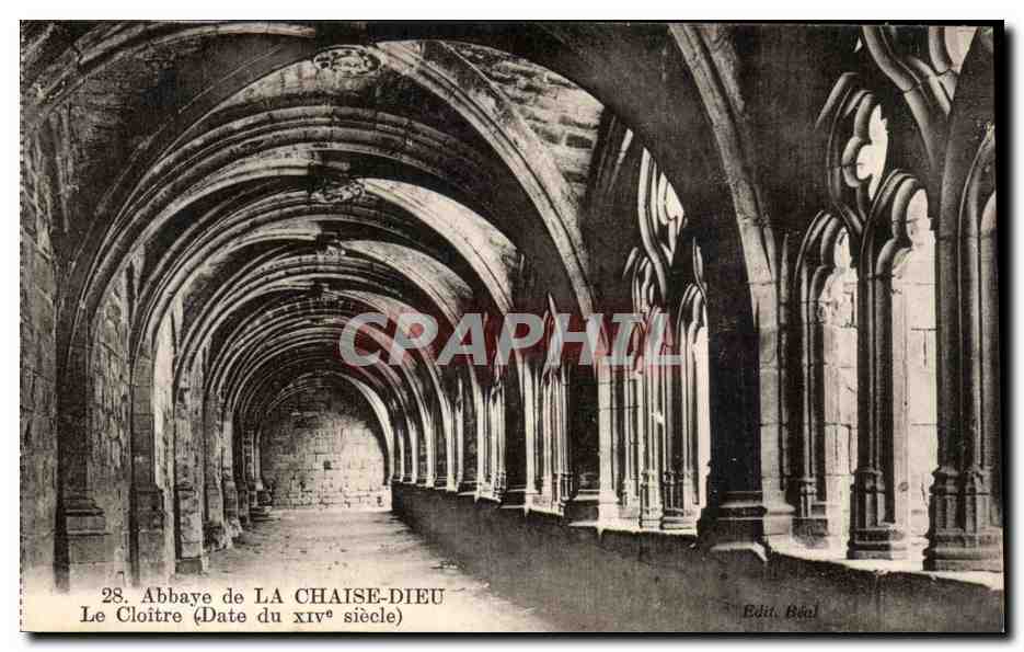 CPA La Chaise Dieu Le Cloitre