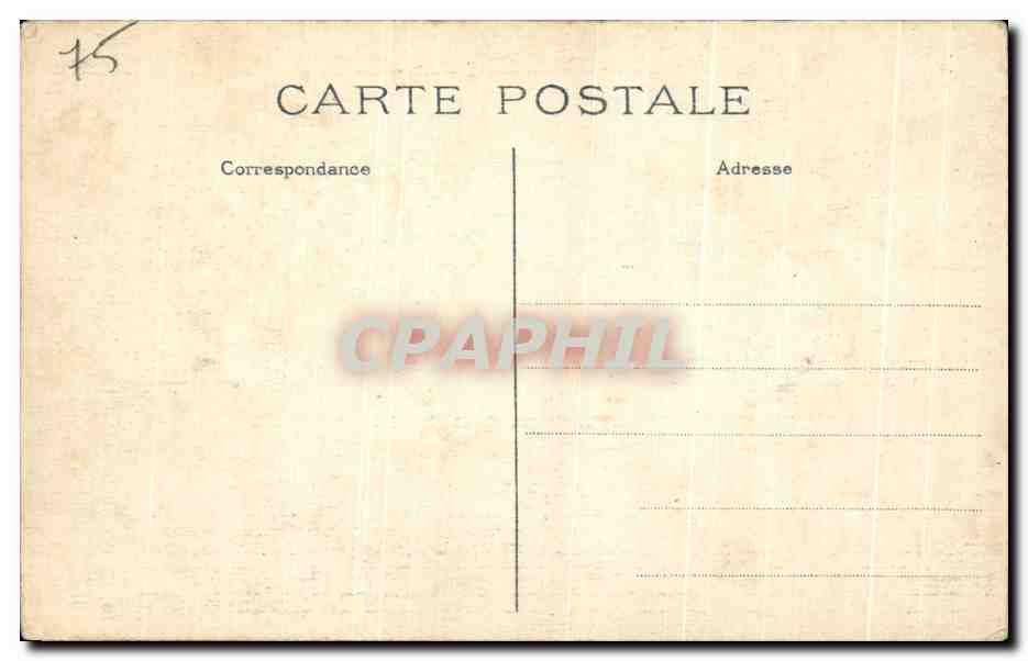 CPA Paris Porte St Denis Elevee par Francois Blondel — Verso