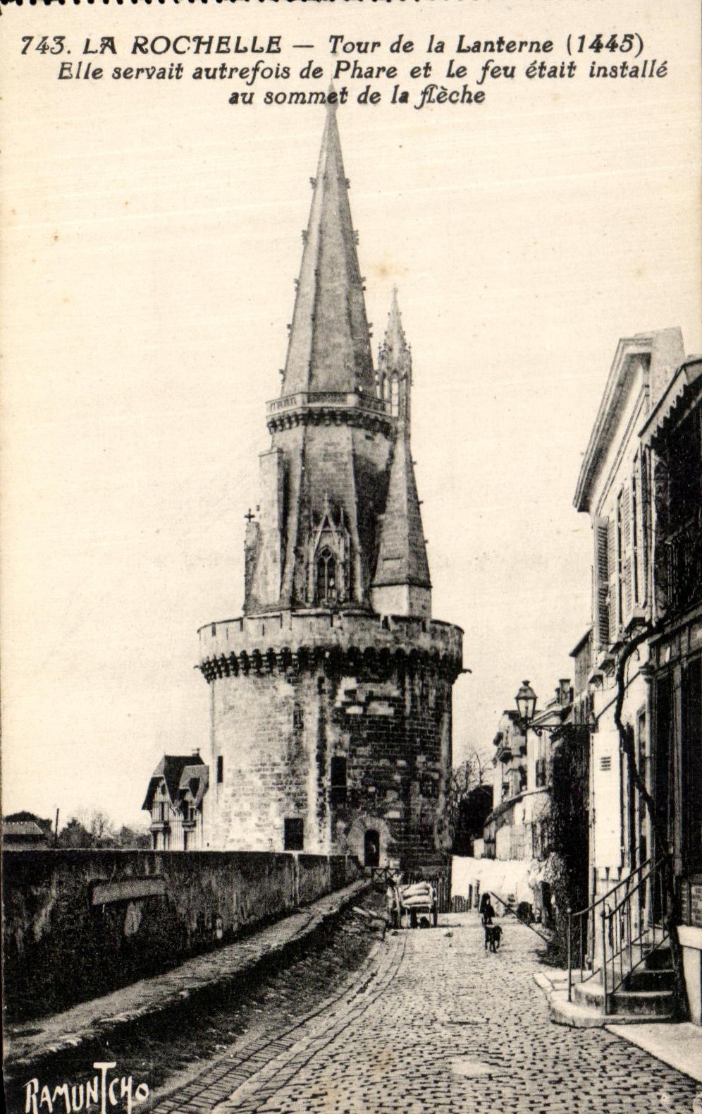 La Rochelle — Tour de la Lanterne (1445) — Ramuntocho