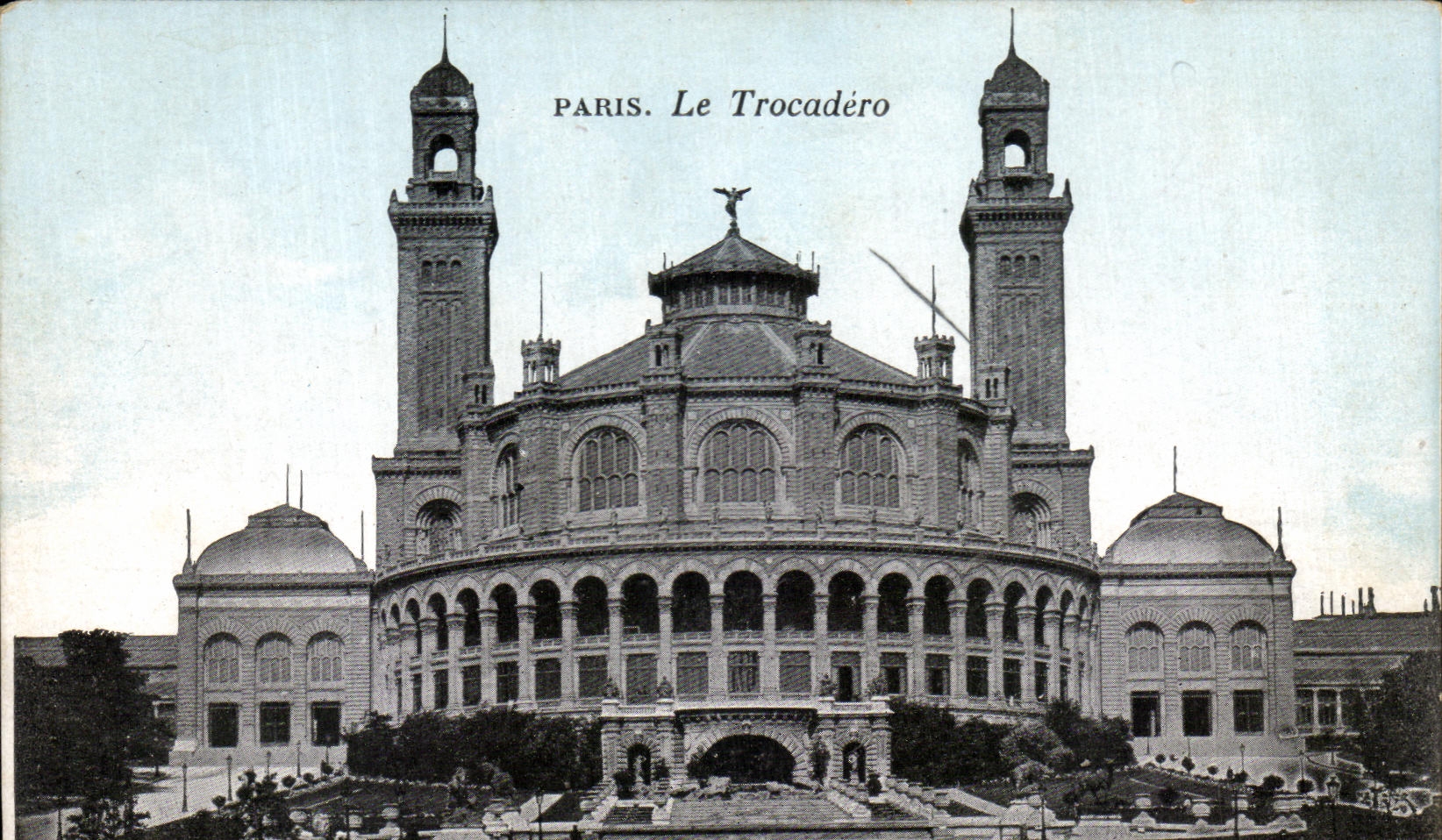 CPA Paris Le Trocadero