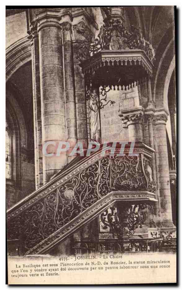 La Chaire - Josselin - La Basilique