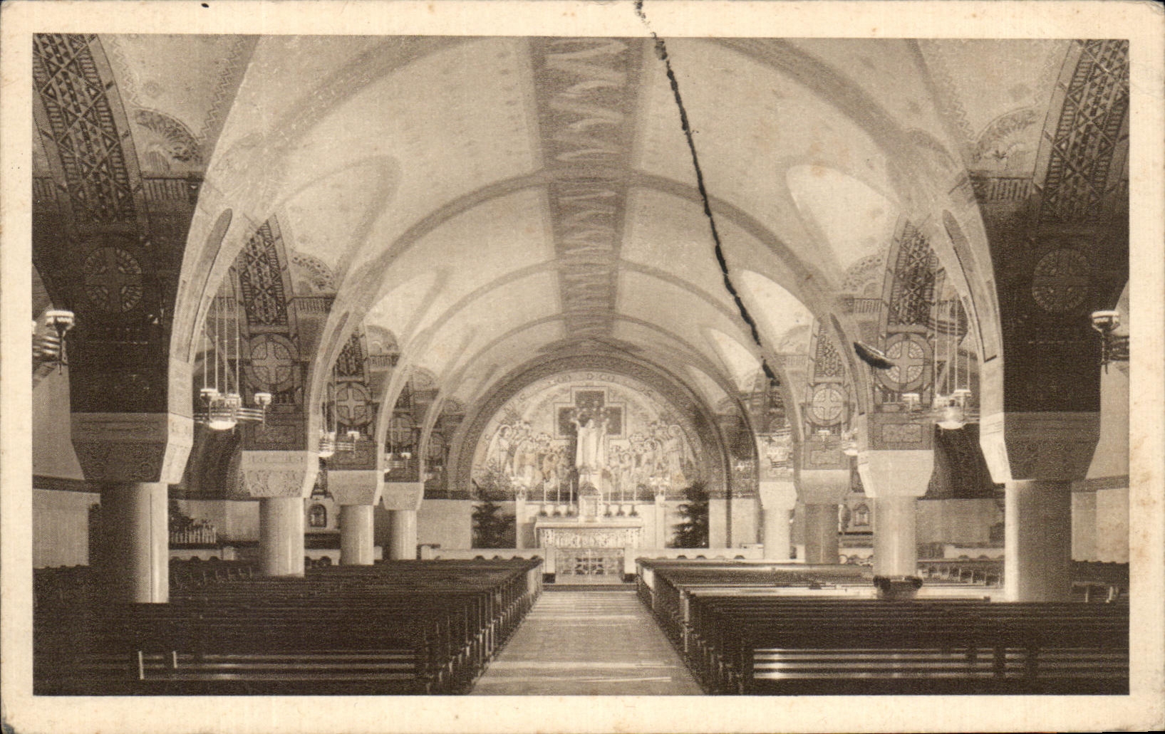 La Basilique de Lisieux — La Crypte — Vue Générale — Déposé — Drageard - Drageard
