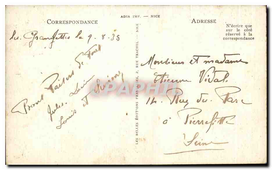 Um PONTARLIER — Forts du Larmont und de Joux — LL — Künstler: Astier — Rückseite