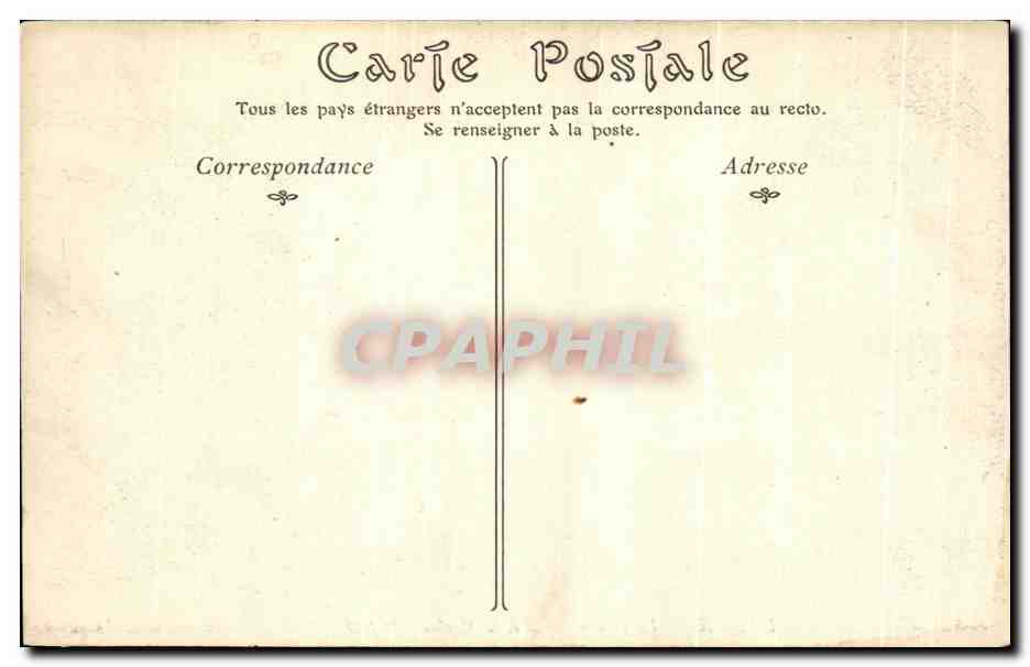Lisieux — Le Jardin Public et le Musée — A.G. n°46 — Verso