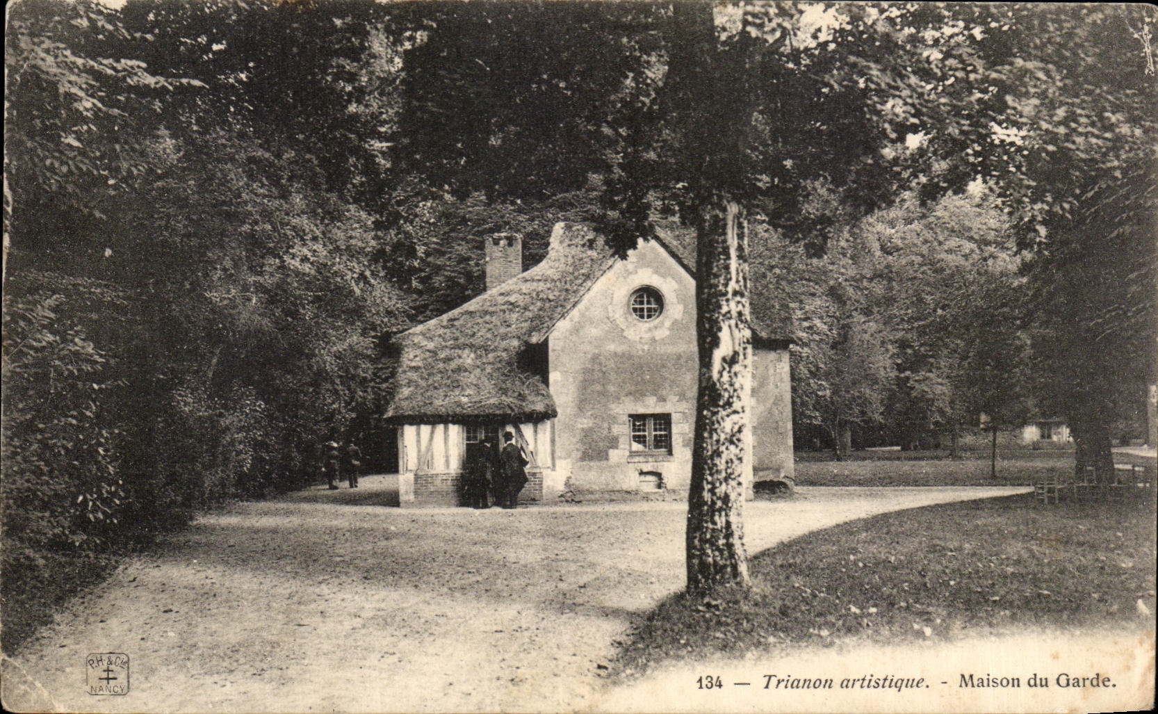 CPA Trianon artistique Maison du Garde