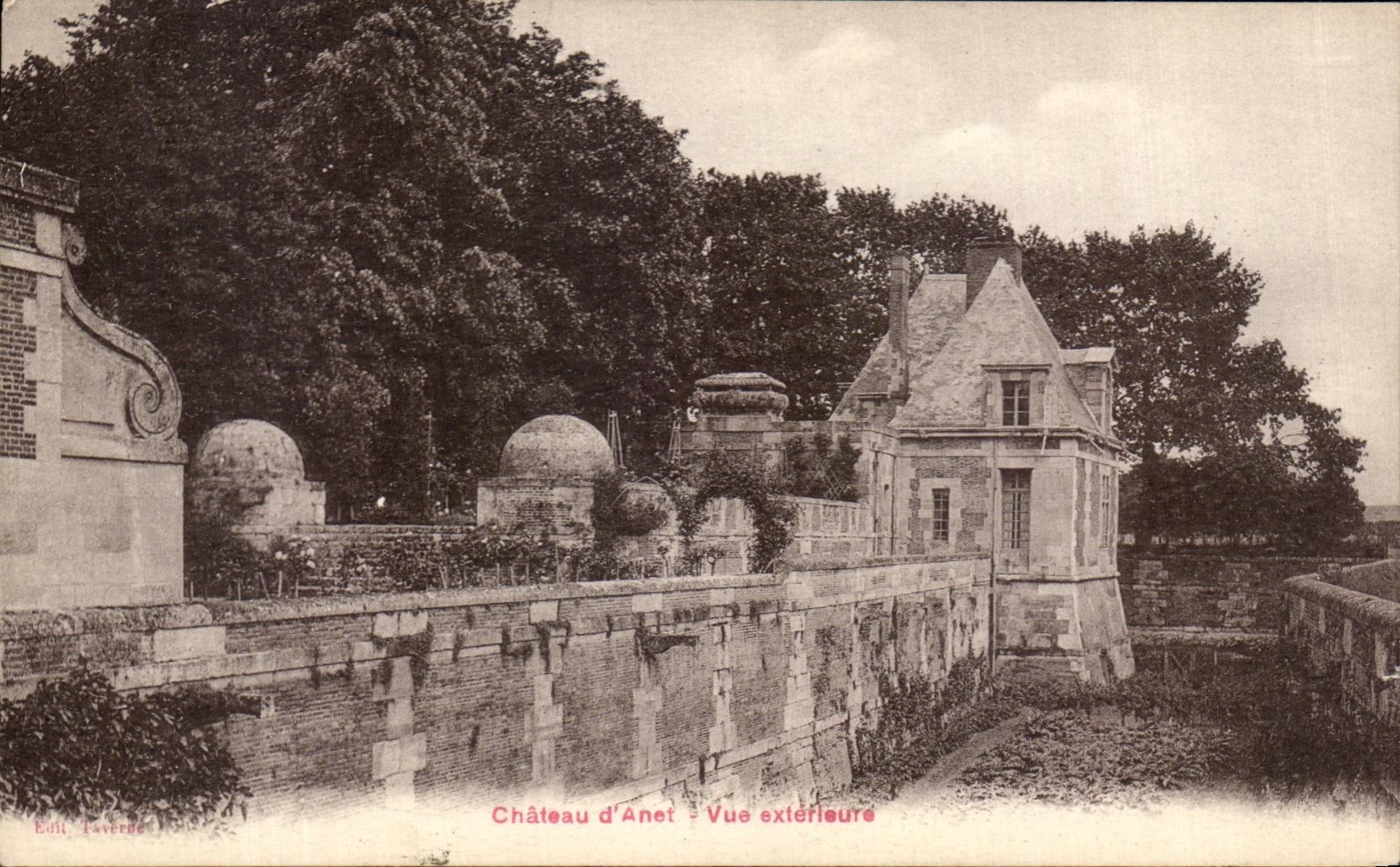 CPA Chateau d'Anet Vue Exterieure