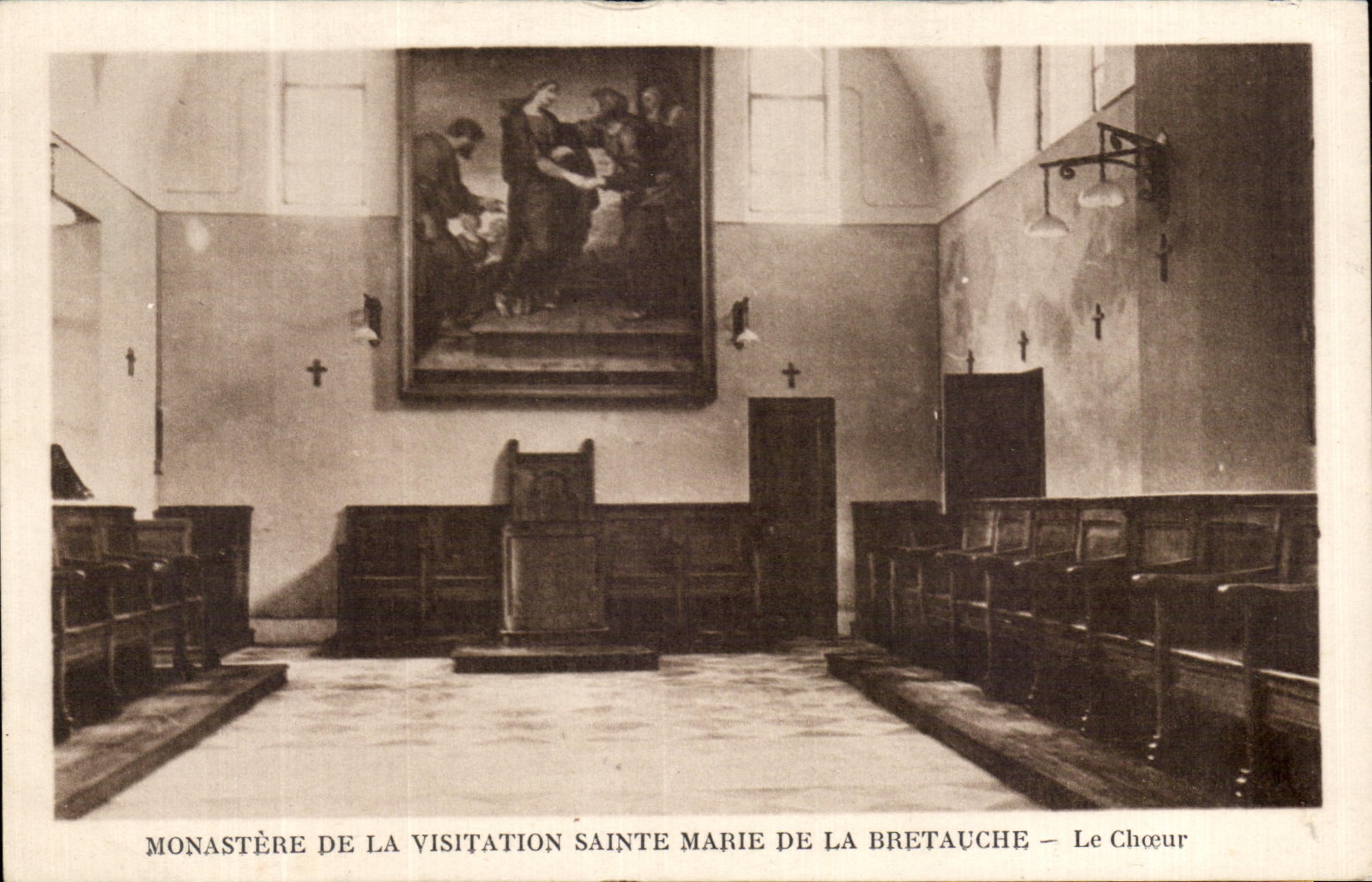 Monastère de la Visitation Sainte Marie de La Bretauche — Le Chœur