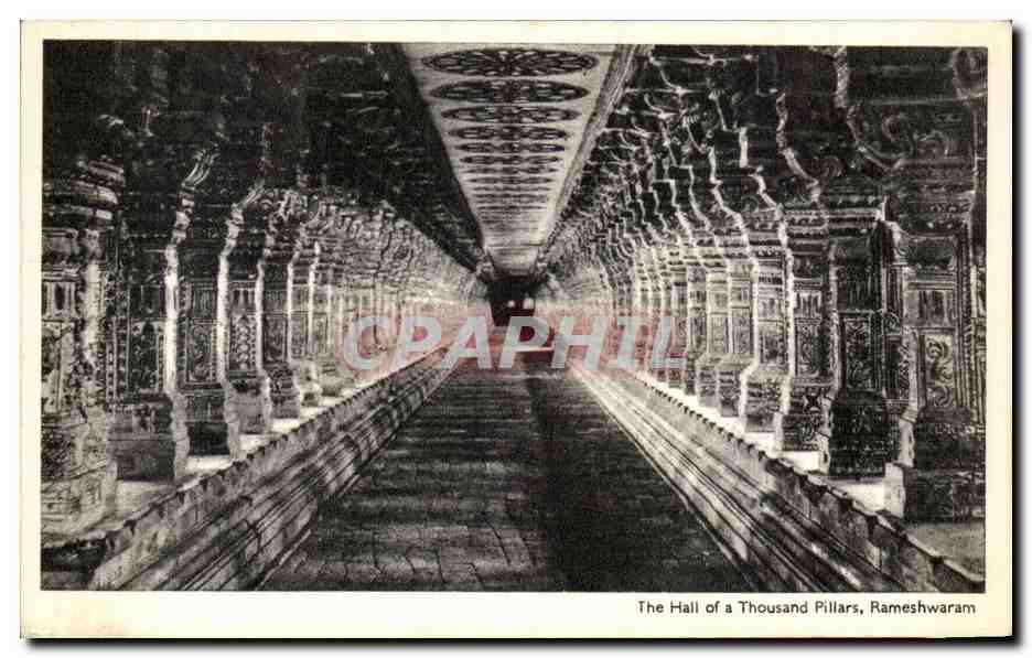 CPA The Hall of a Thousand Pillars Rameshwaram Inde 