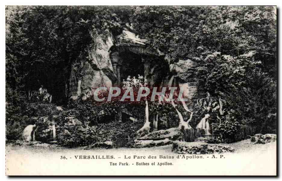 CPA Versailles Le parc des Bains d'Appollon