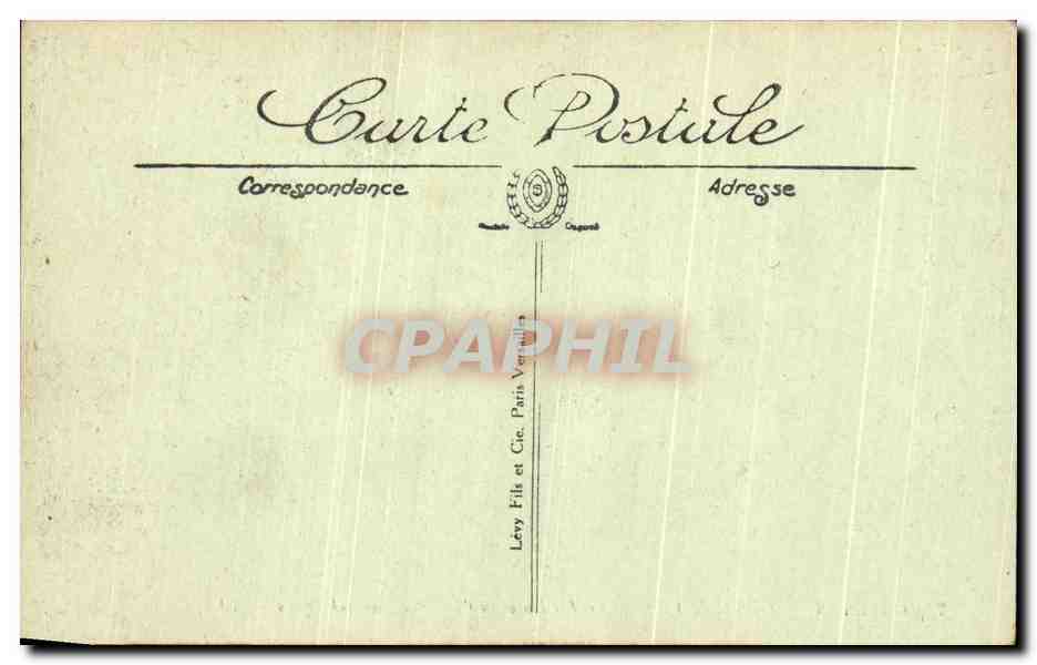 CPA Orleans L'hotel de Ville Le jardin et la Chapelle Saint Jacques — Verso