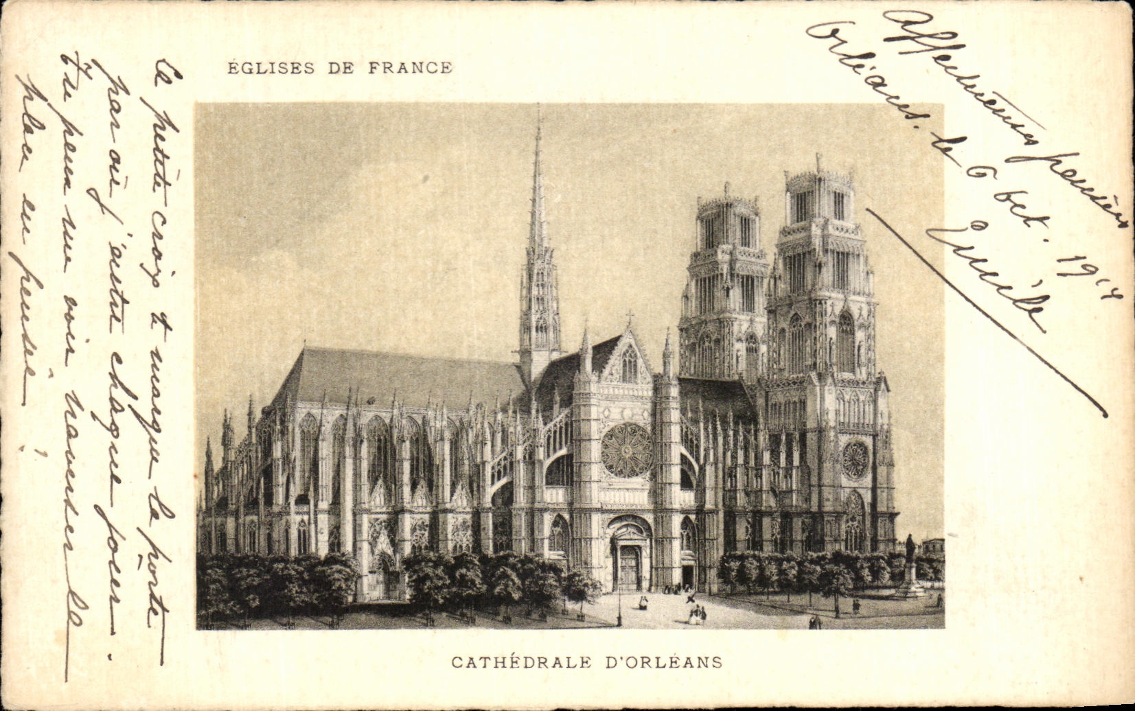 CPA Cathedrale D'Orleans