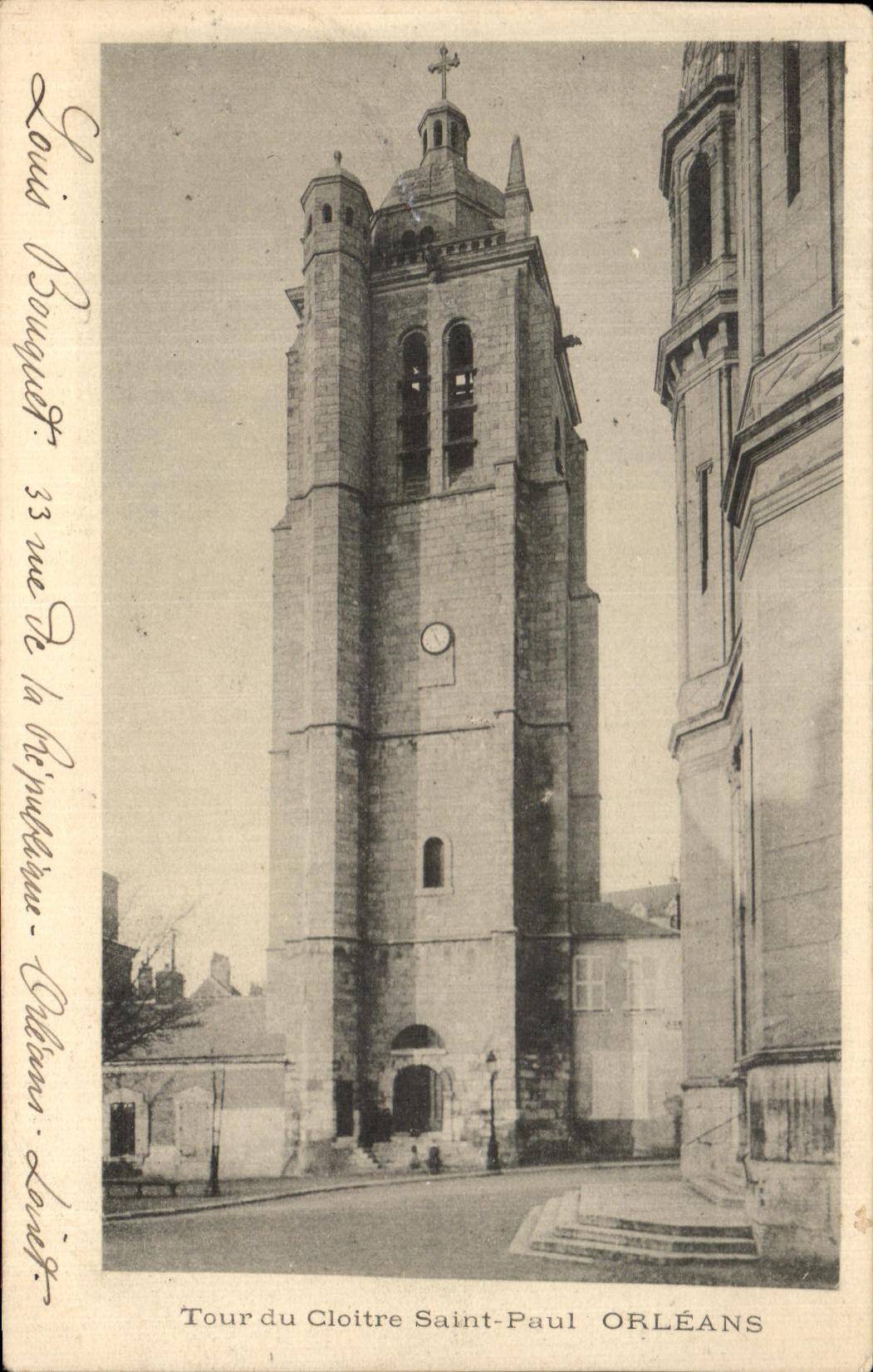 CPA Tour du Cloitre Saint Paul Orleans