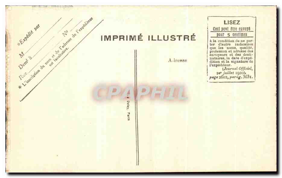 CPA Clery Interieur de La Basllique Monument Historque Tombeau De Louis — Verso