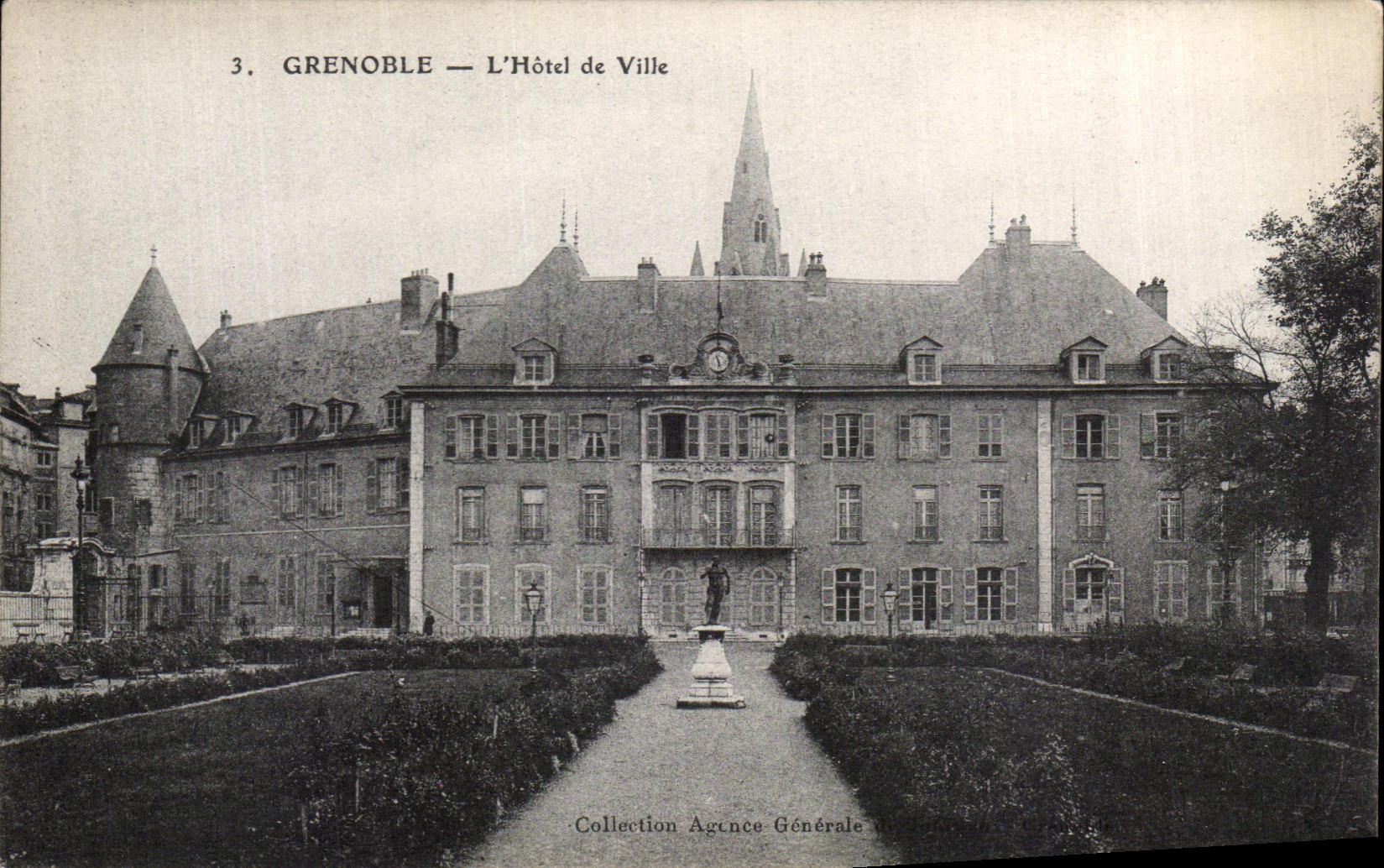 CPA Grenoble L'hotel De Ville