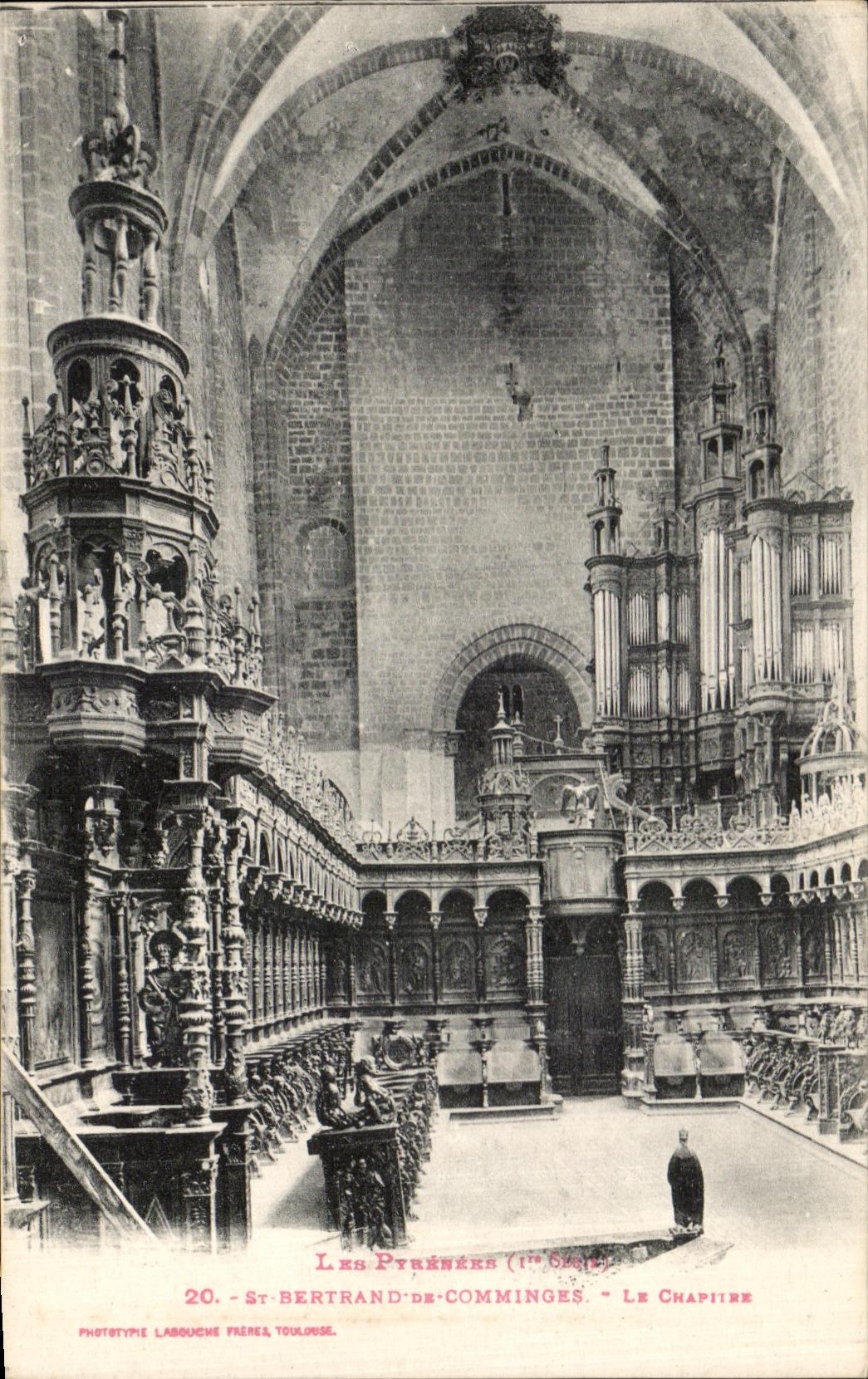 CPA St Bertrand de Comminges Le chapitre Orgue