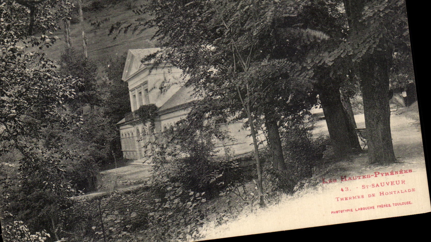 CPA St Sauveur Therems de Hontalade