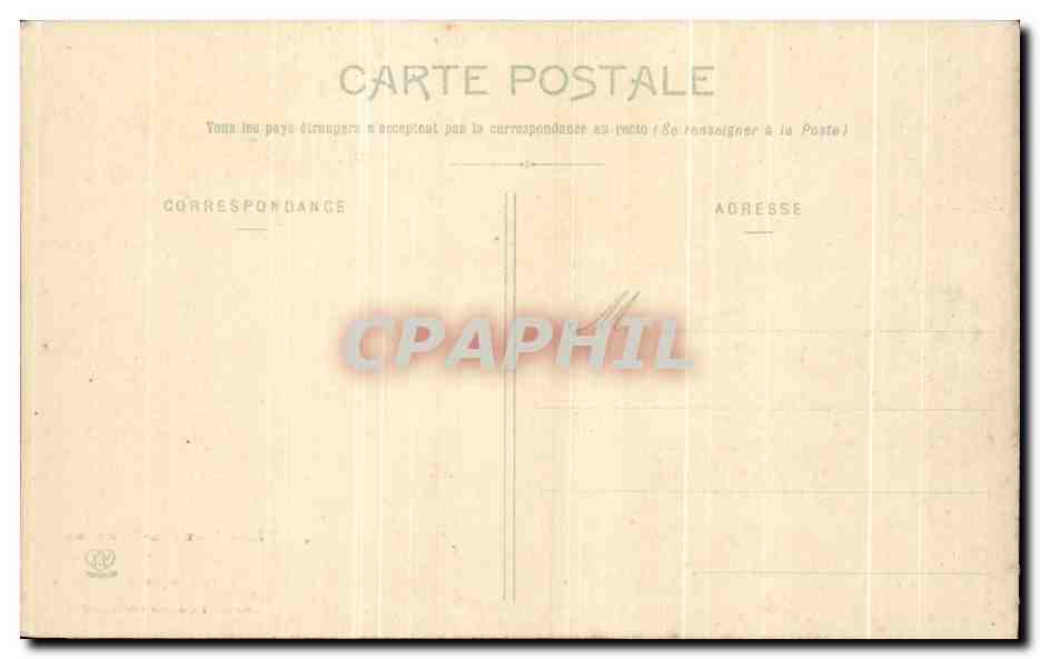 CPA St Sauveur Therems de Hontalade — Rückseite