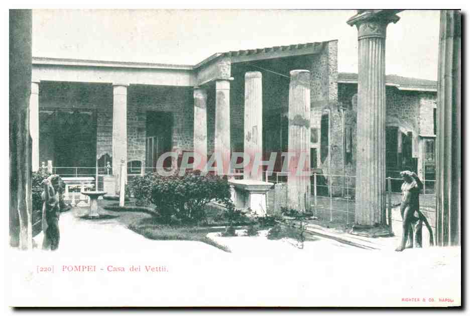 CPA Pompei Casa dei Vettii