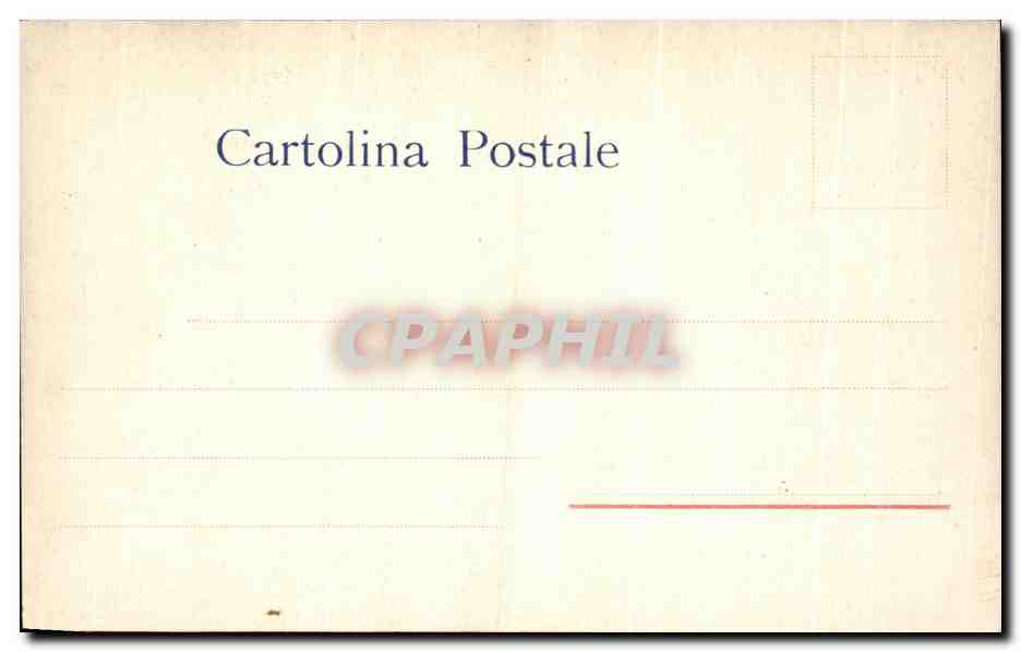 CPA Pompei Casa dei Vettii — Rückseite