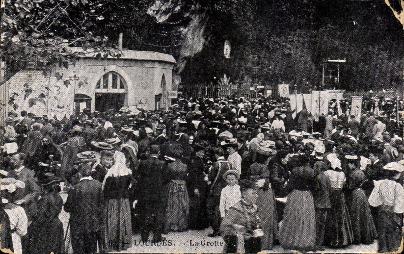 CPA Lourdes La grotte 