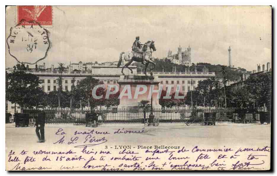CPA Lyon Place Bellecour