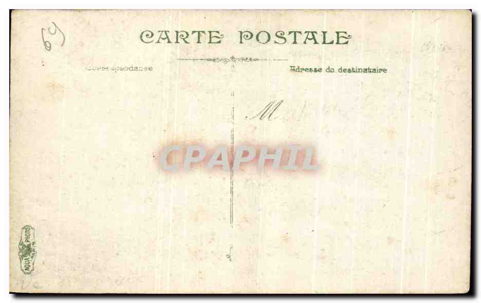 Lyon — Parc de la Tête d'Or — L.V. & Cie, n° 2636 — Verso