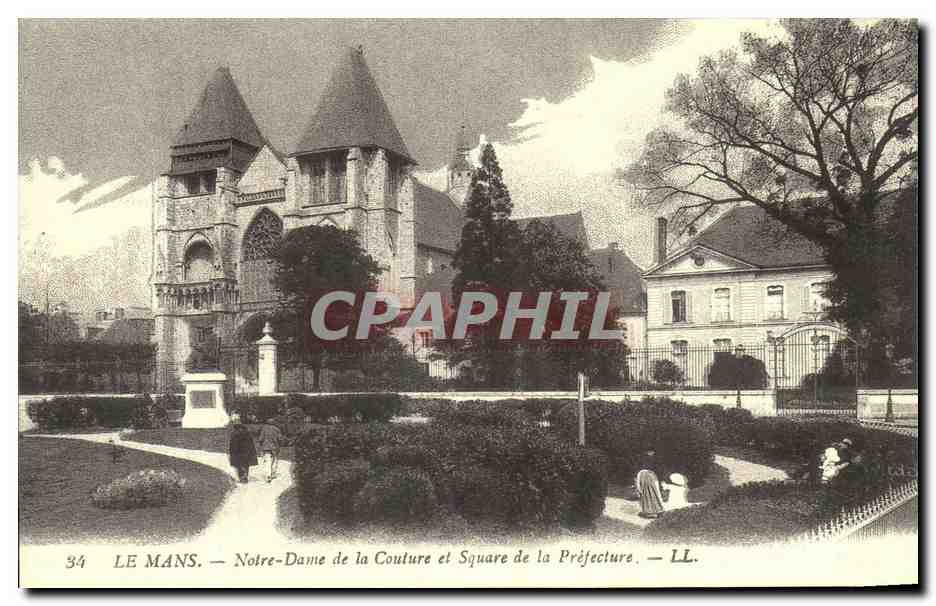 REPRO Le Mans Notre Dame de la Couture et Square de la Prefecture