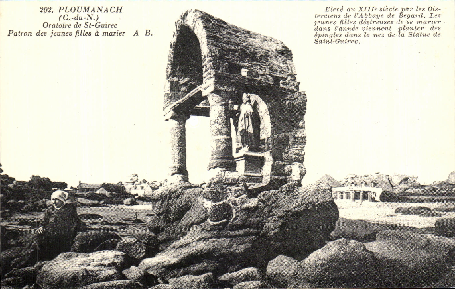 Ploumanach (C.-du-N.) — Oratoire de Saint-Guirec — Édito-Service S.A. n° D2 465 67 06
