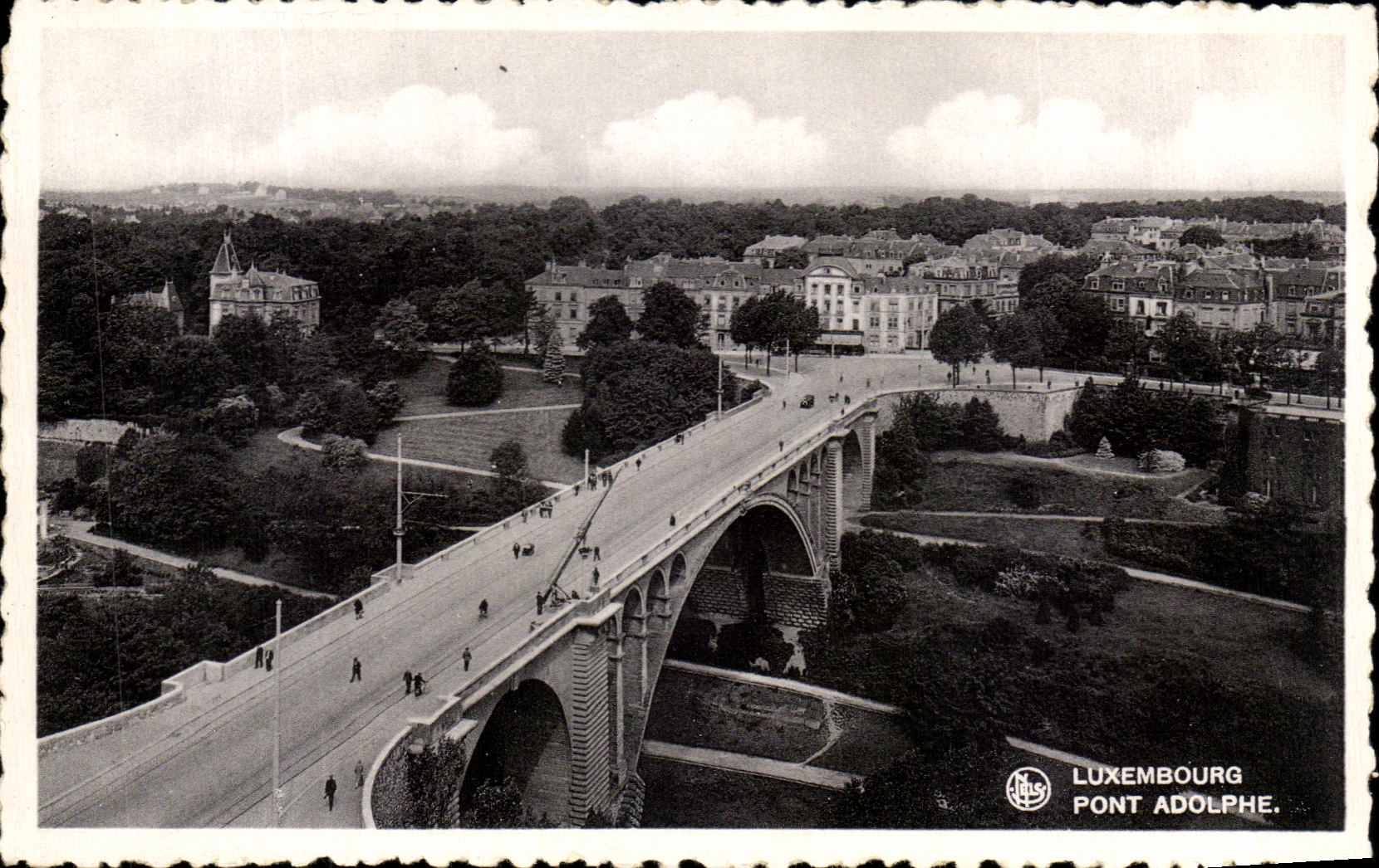 CPA Luxembourg Pont Adolphe