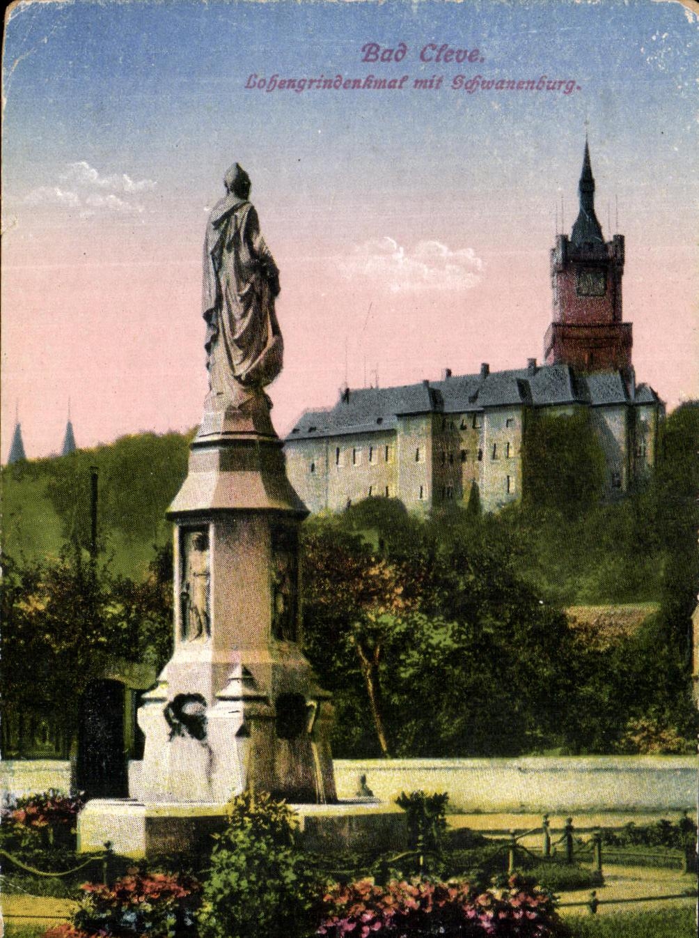 CPA Bad Cteve Lobengrindhment Mit Sdywannenburg