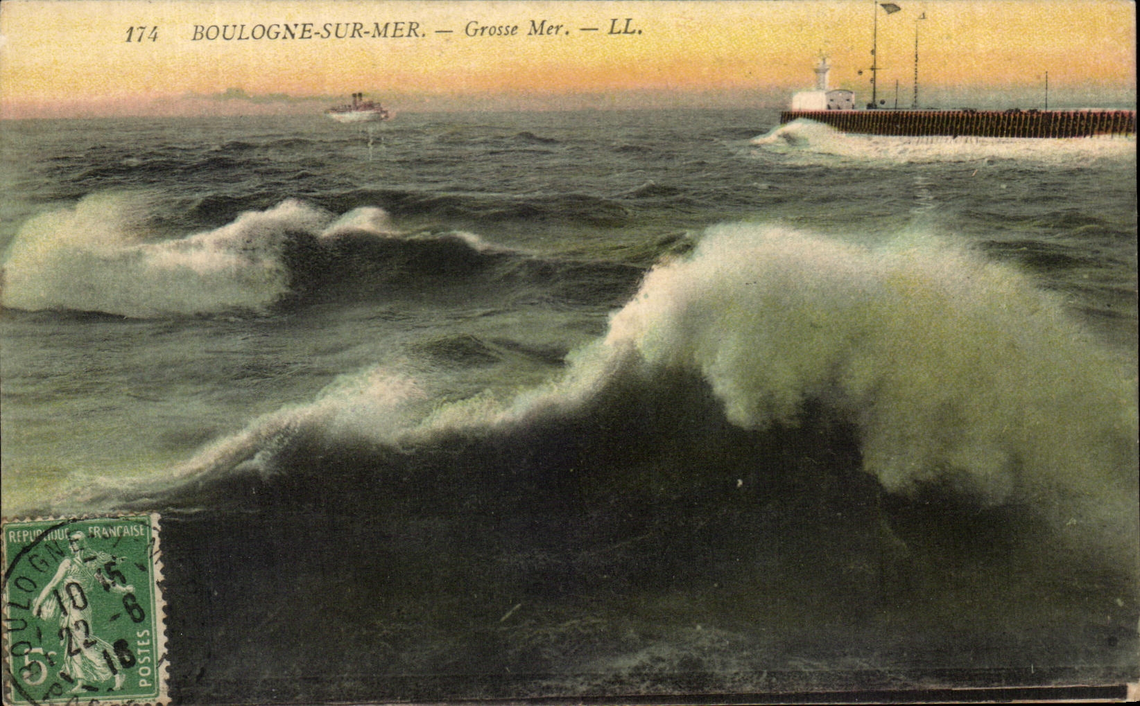 Boulogne-sur-Mer — Grosse Mer — LL. — Éditeur LL, n° 174