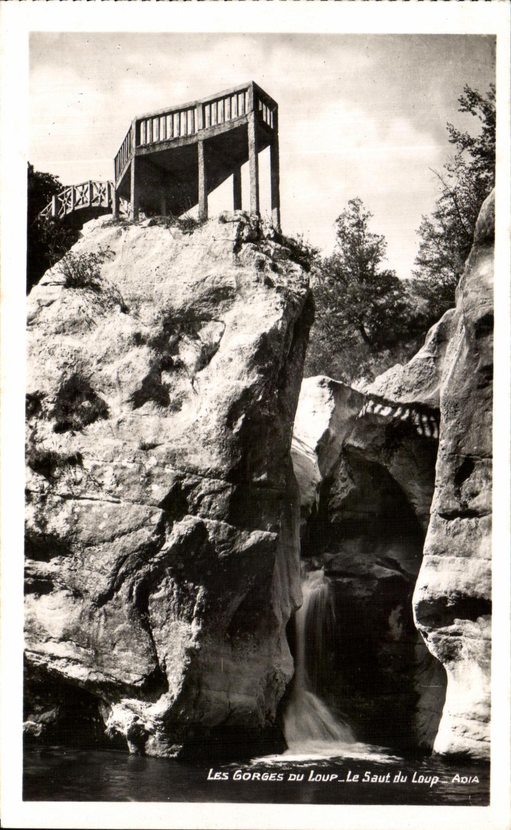 Die Gorges du Loup — Der Saut du Loup — Adia